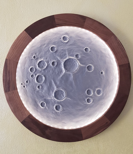 DIY Realistic Moon Lamp - Handcrafted Lunar Masterpiece!